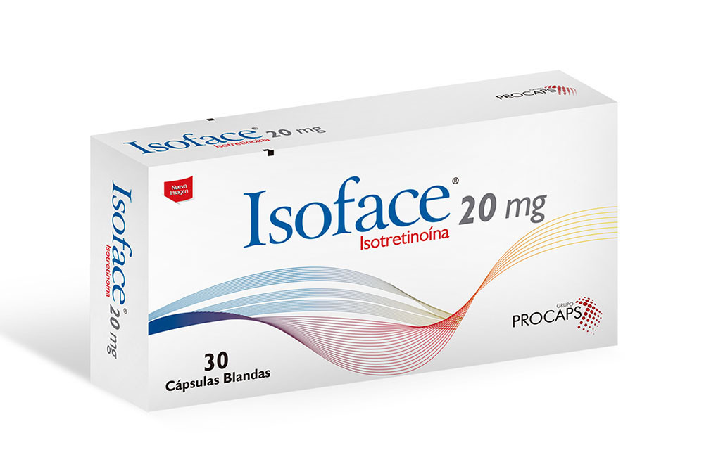 Isoface 20 mg Caja Con 30 Cápsulas Blandas