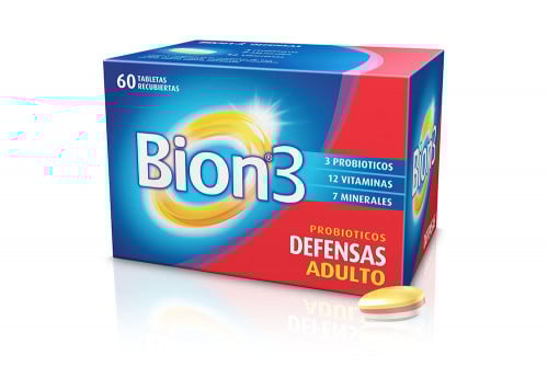 Multivitamínico Bion 3 Caja Con 60 Tabletas