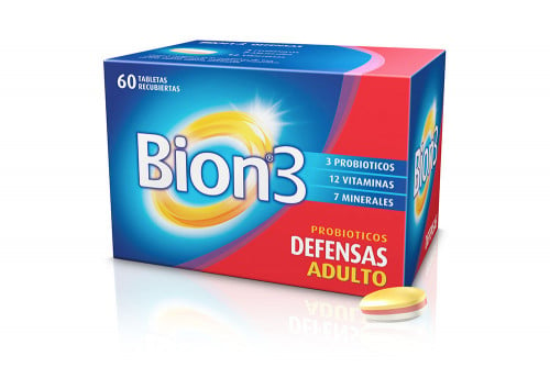 Multivitamínico Bion 3 Caja Con 60 Tabletas