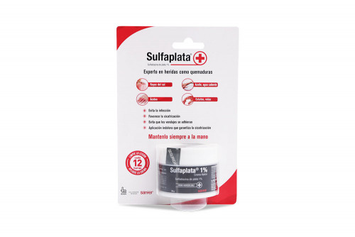 Sulfaplata Cicatrizante 1 % Frasco Con 30 g