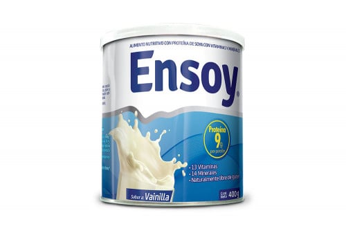 Ensoy Tarro Con 400 g - Sabor A Vainilla