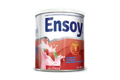 Ensoy Tarro Con 400 g - Sabor A Fresa