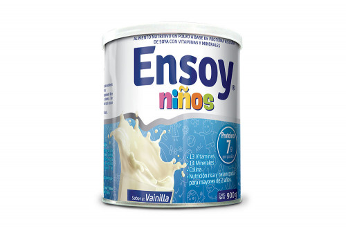 Ensoy Niños Tarro Con 900 g - Sabor a Vainilla 