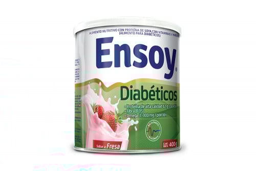 Ensoy Diabéticos Tarro Con 400 g - Sabor A Fresa