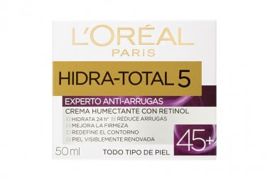 L'Oréal Hidra Total 5 Experto Anti-Arrugas Caja Con Pote Con 50 mL