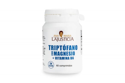 Triptófano + Magnesio Y Vitamina B6 Con 60 Comprimidos