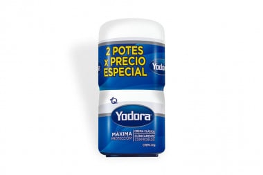 Desodorante Yodora Clásico Crema Empaque Con 2 Frascos Con 32 g C/U - Precio Especial