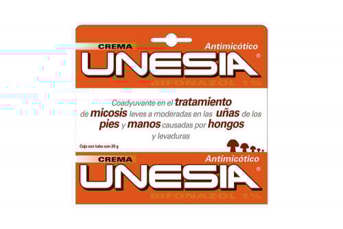 Unesia En Crema 1% Caja Con Tubo Con 20 g – Antimicótico 