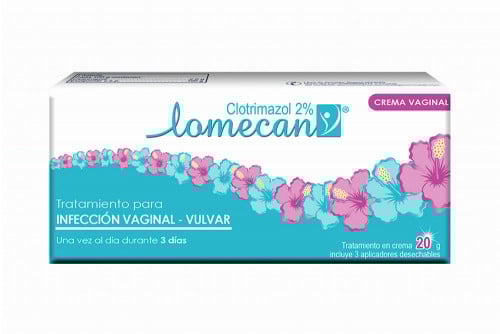  Lomecan 2% Crema Vaginal