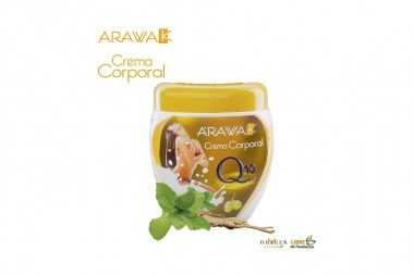 Crema Corporal Arawak Q10 Pote Con 400 g