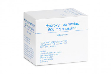 Hydroxyurea Medac 500 mg Caja Con 100 Cápsulas