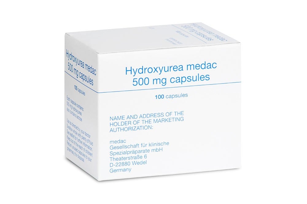 Hydroxyurea Medac 500 Mg Caja Con 100 Cápsulas