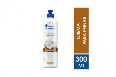 Crema Para Peinar Control Caspa Anti Frizz Frasco Con 300 mL