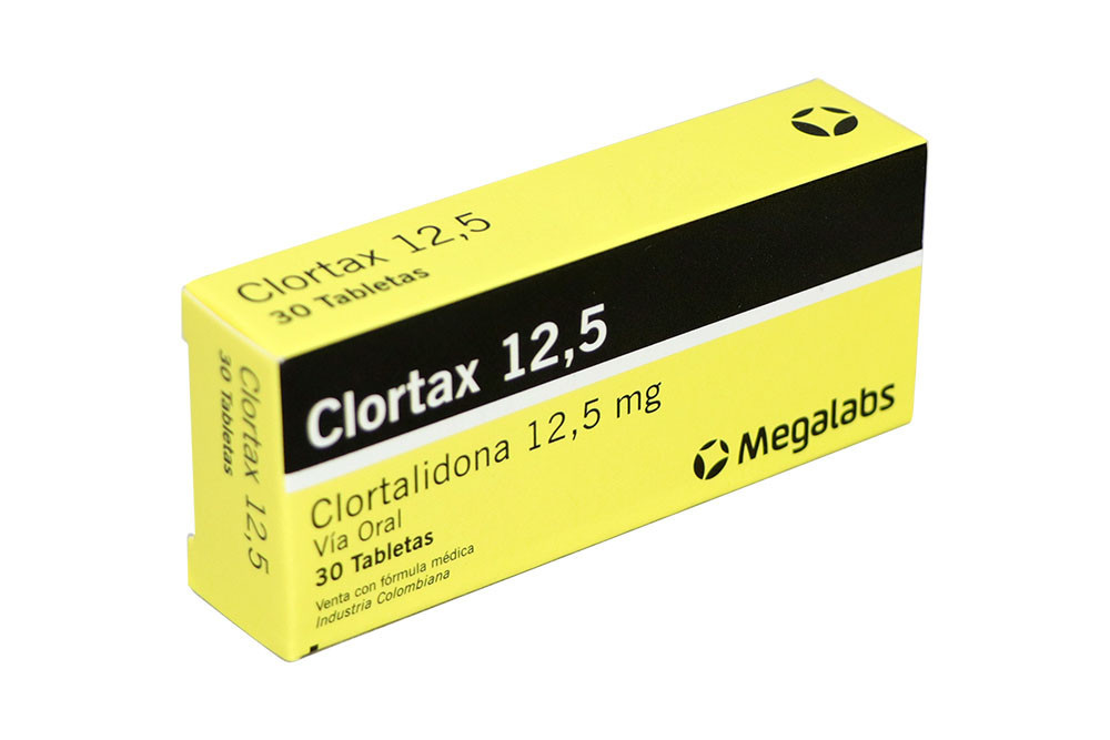 Clortax 12,5 mg Caja Con 30 Tabletas
