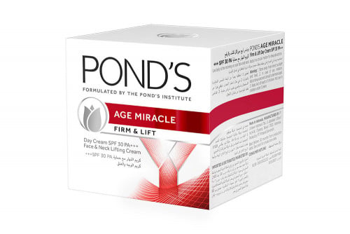 Crema Pond's Age Miracle Firm & Lift Día SPF 30 Caja Con Frasco Con 50 mL