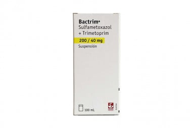 Bactrim 200 / 40 Mg Caja Con Frasco Con 100 Ml