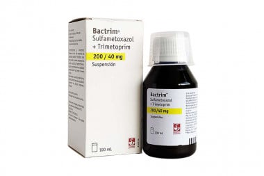 Bactrim 200 / 40 Mg Caja Con Frasco Con 100 Ml
