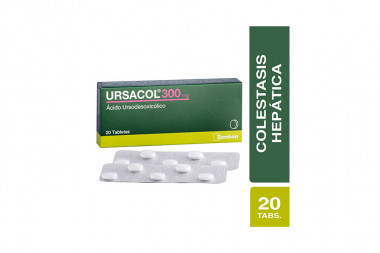 Ursacol 300 Mg Caja Con 20 Tabletas
