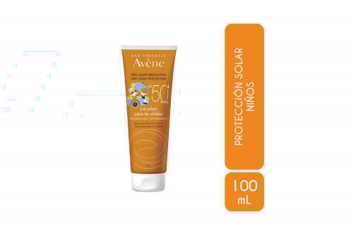 Protector Solar Avène Niños SPF 50+ Frasco Con 100 mL