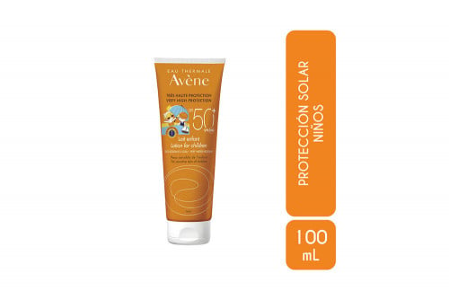 Protector Solar Avène Niños SPF 50+ Frasco Con 100 mL