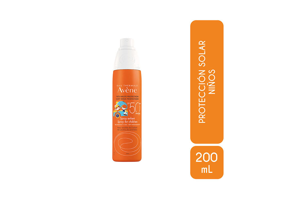 Protector Solar Avene Niños Spray Spf 50+ 200 Ml