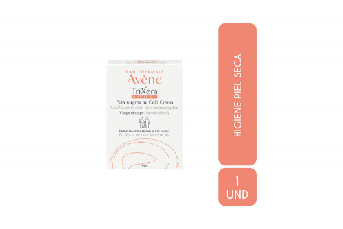 Eau Thermale Avène TriXera Caja Con Barra Con 100 g