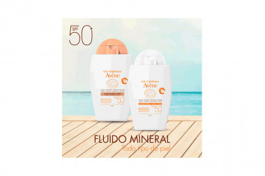 Protector Solar Avene Fluido Mineral Color Lb Spf50+ 40 Ml