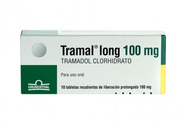 Tramal Long 100 mg Caja Con 10 Tabletas Recubiertas
