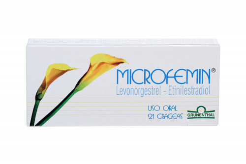 Microfemin Caja Con 21 Grageas