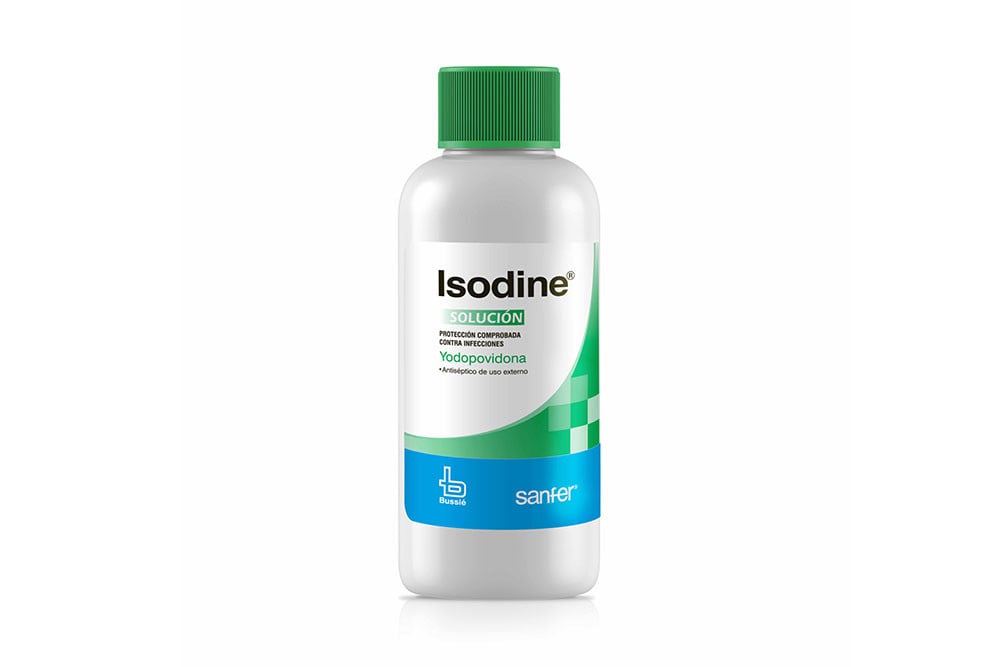 Isodine Solución Frasco Con 120 mL Isodine Solución Frasco Con 120 Ml