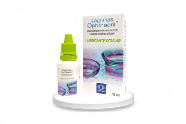 Ophthacril Solución Oftálmica 0.3% Caja Con Frasco Con 15 mL