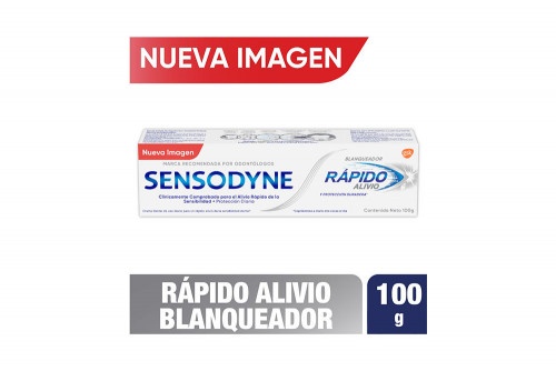 Crema Blanqueador Sensodyne Rápido Alivio