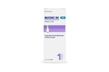 Benzac Ac Wash 5% Gel Caja Con Frasco Con 100 g