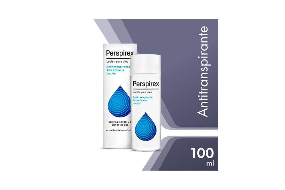 Antiperspirante Perspirex Original Manos Y Pies Frasco Con 100 mL