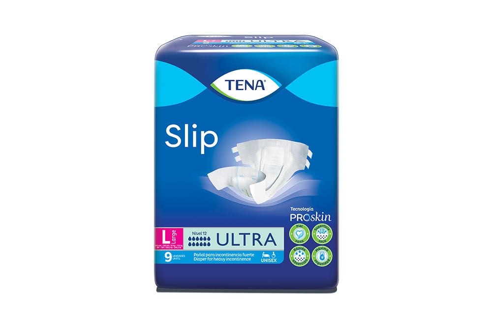 Tena Slip Talla L Empaque Con 9 Unidades