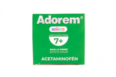 Adorem Jarabe 150 mg / 5 mL Caja Con Frasco Con 120 mL