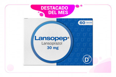 Lansopep 30 mg Caja Con 60 Cápsulas 