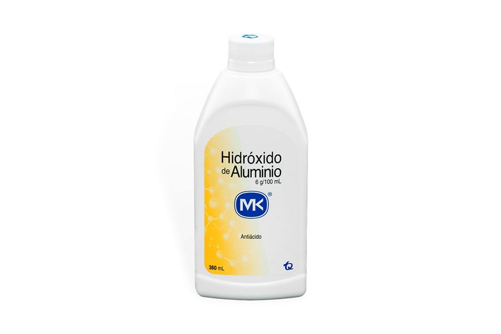 Hidróxido De Aluminio MK Suspensión Frasco Con 360 mL