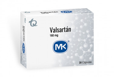 Valsartan 160 mg Caja Con 30 Cápsulas Duras