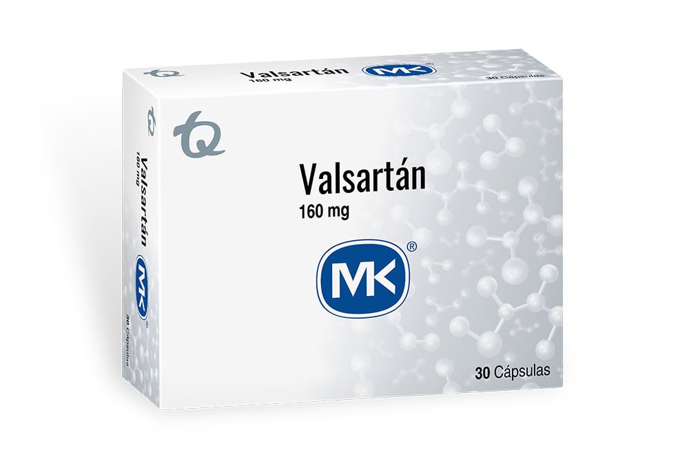 Valsartan 160 mg Caja Con 30 Cápsulas Duras Valsartan 160 Mg Caja Con 30 Cápsulas Duras