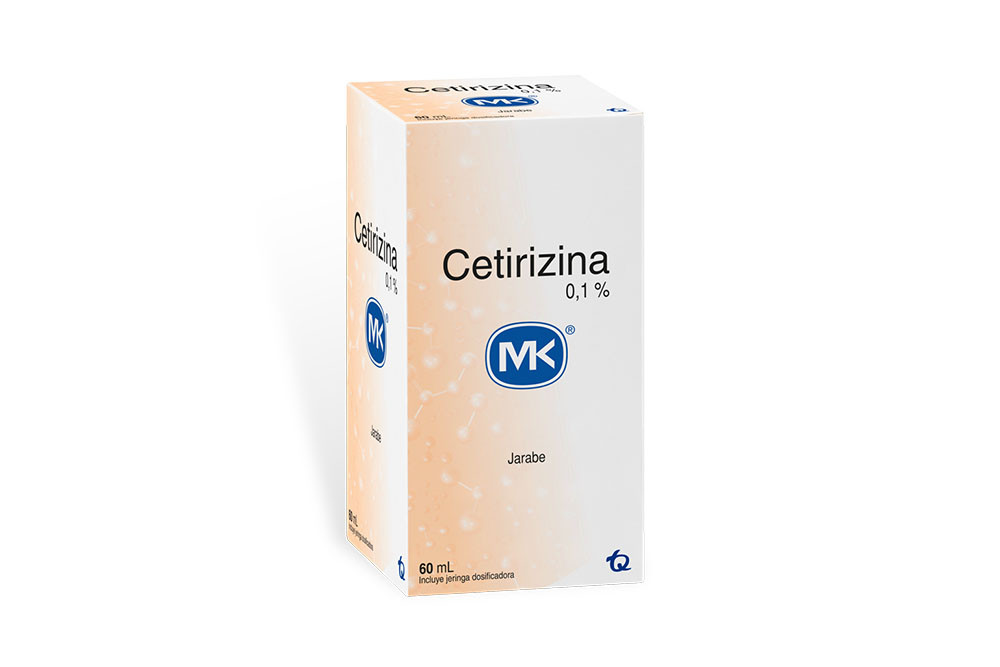 Cetirizina 0.1% Caja Con Frasco Con 60 mL