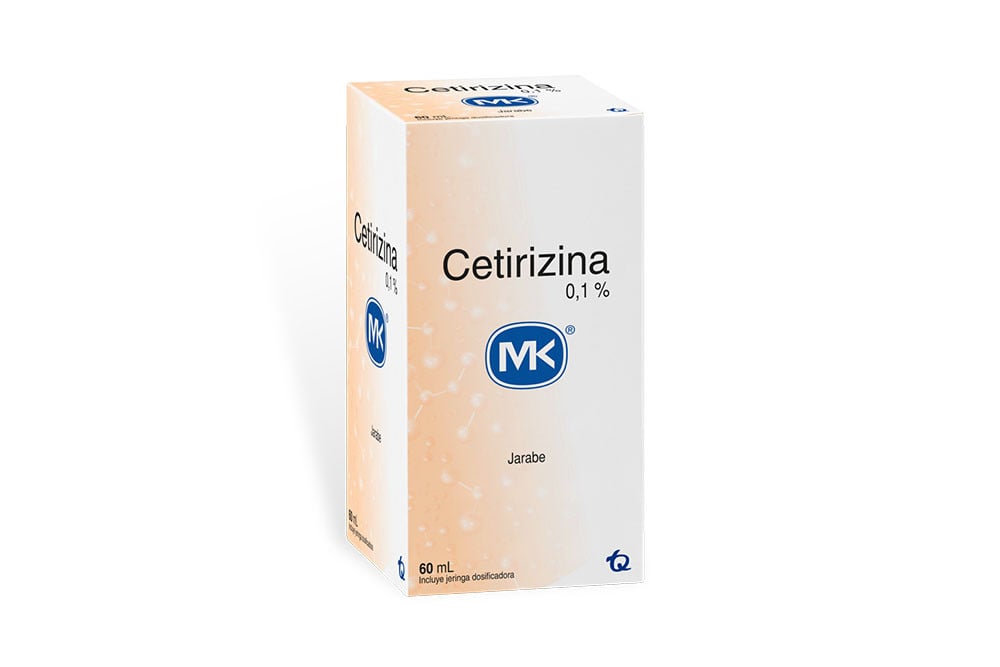 Cetirizina 0.1% Caja Con Frasco Con 60 Ml