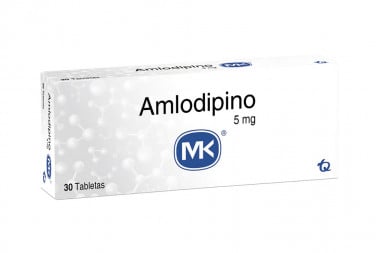 Amlodipino 5 Mg Caja Con 30...