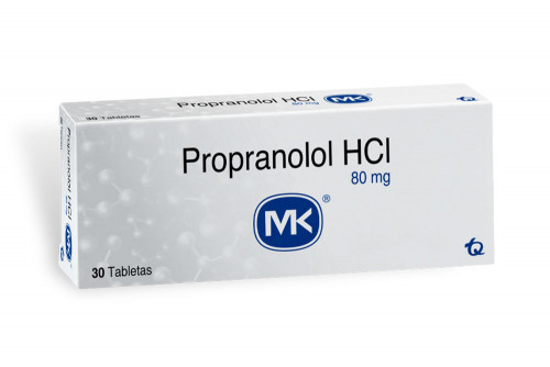 Propranolol Hcl 80 Mg Caja...
