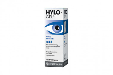 Hylo-Gel 2 mg/ mL Gotas Oftálmicas Frasco Con 10 mL