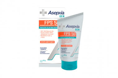 Protector Solar Asepxia Gen Frasco Con 50 g