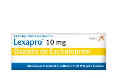 Lexapro 10 mg Caja Con 14...