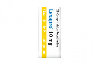 Lexapro 10 mg Caja Con 28...