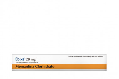 Ebixa 20 mg Caja Con 28 Comprimidos Recubiertos