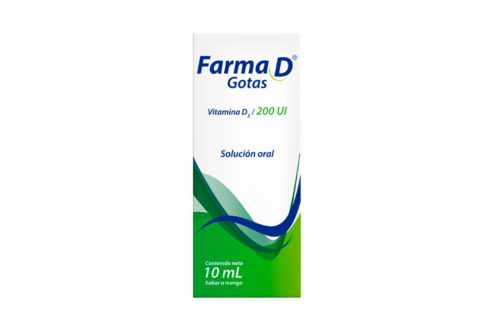 Farma D Gotas 200 UI Frasco Con 10 mL